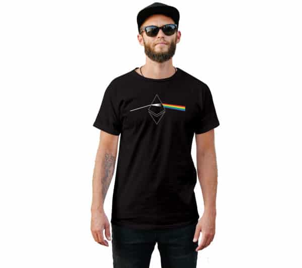 ETH Crystal Rainbow Style T-Shirt - Cuztom Threadz