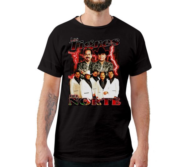 Los Tigres Del Norte Vintage Style T-Shirt - Cuztom Threadz