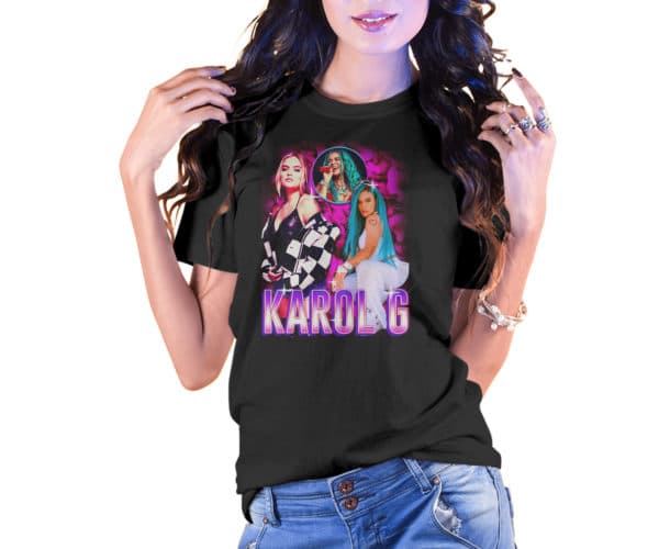 Karol G Vintage Style T-Shirt - Cuztom Threadz