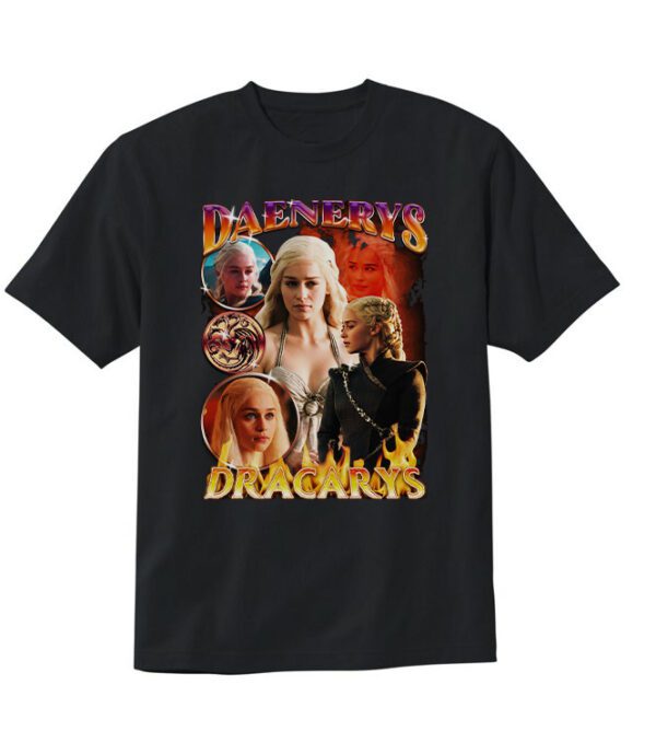 Daenerys Dracarys GOT T-Shirt - Cuztom Threadz