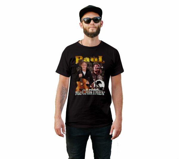 Paul McCartney Vintage Style T-Shirt - Cuztom Threadz
