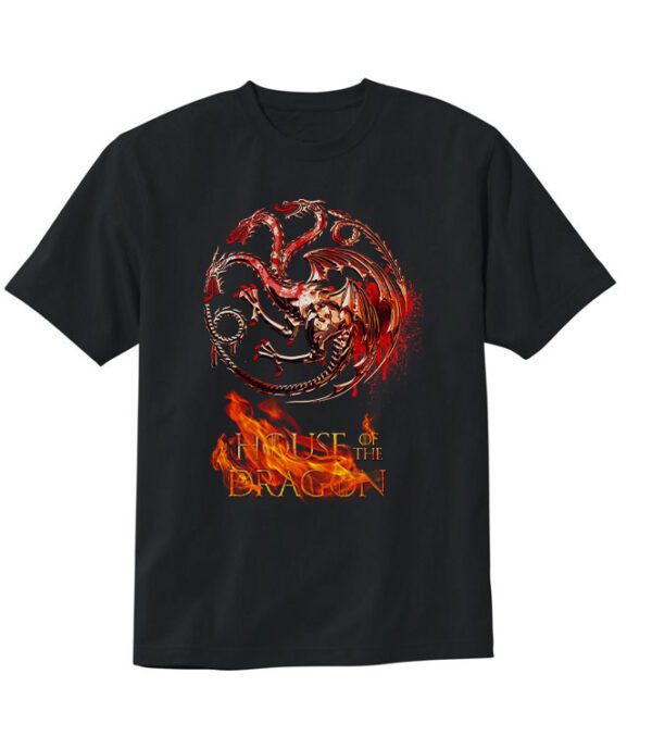 House Of The Dragon GOT T-Shirt - Cuztom Threadz