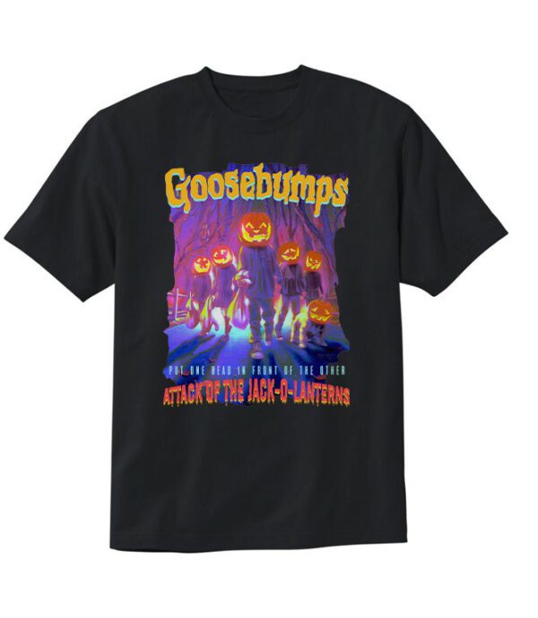 Goosebumps Attack Of The Jack-O-Lanterns T-Shirt - Cuztom Threadz
