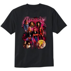 Metallica Vintage Style T-Shirt - Cuztom Threadz
