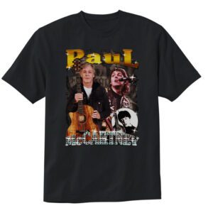 Paul McCartney Vintage Style T-Shirt - Cuztom Threadz
