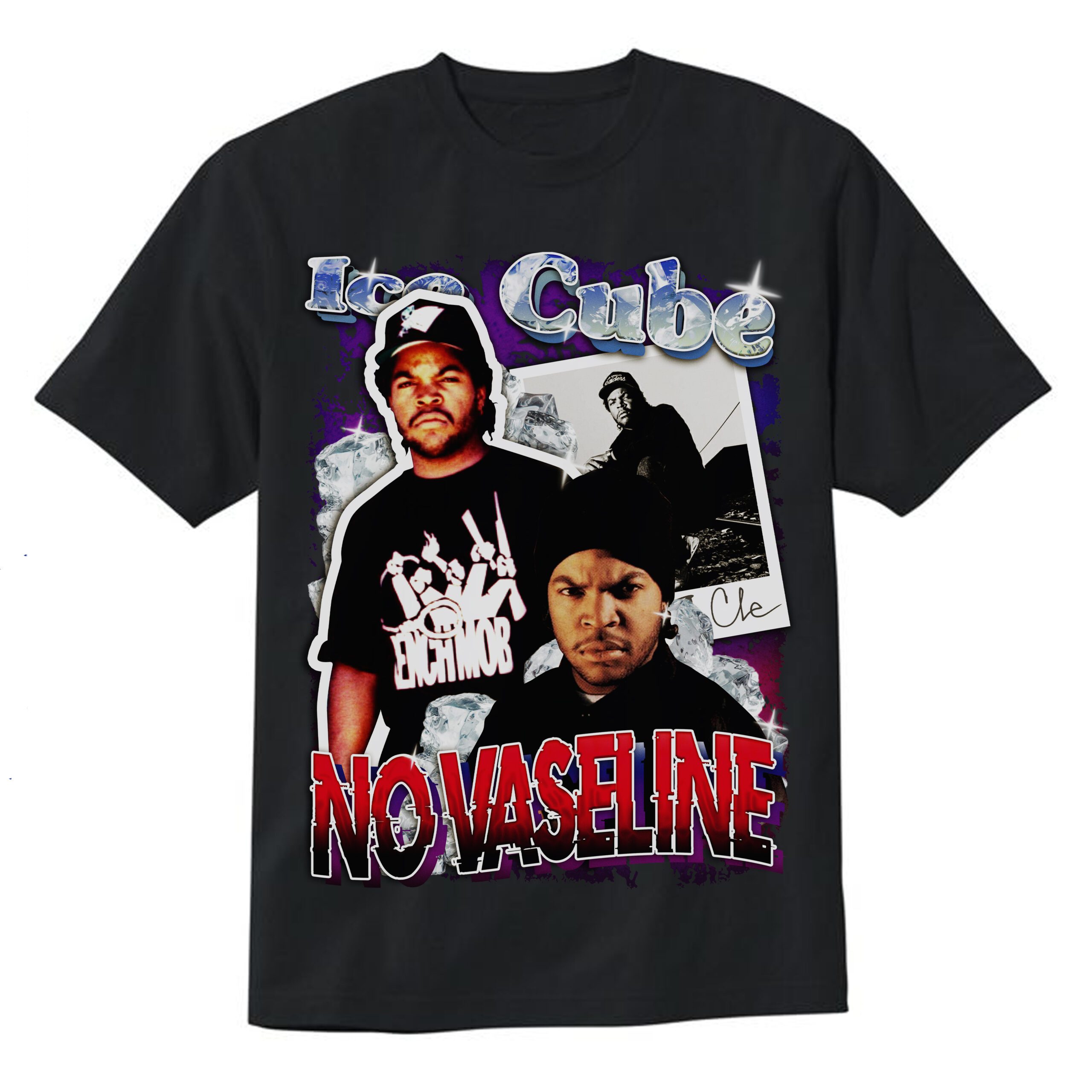 Ice Cube No Vaseline T-Shirt | Cuztom Threadz