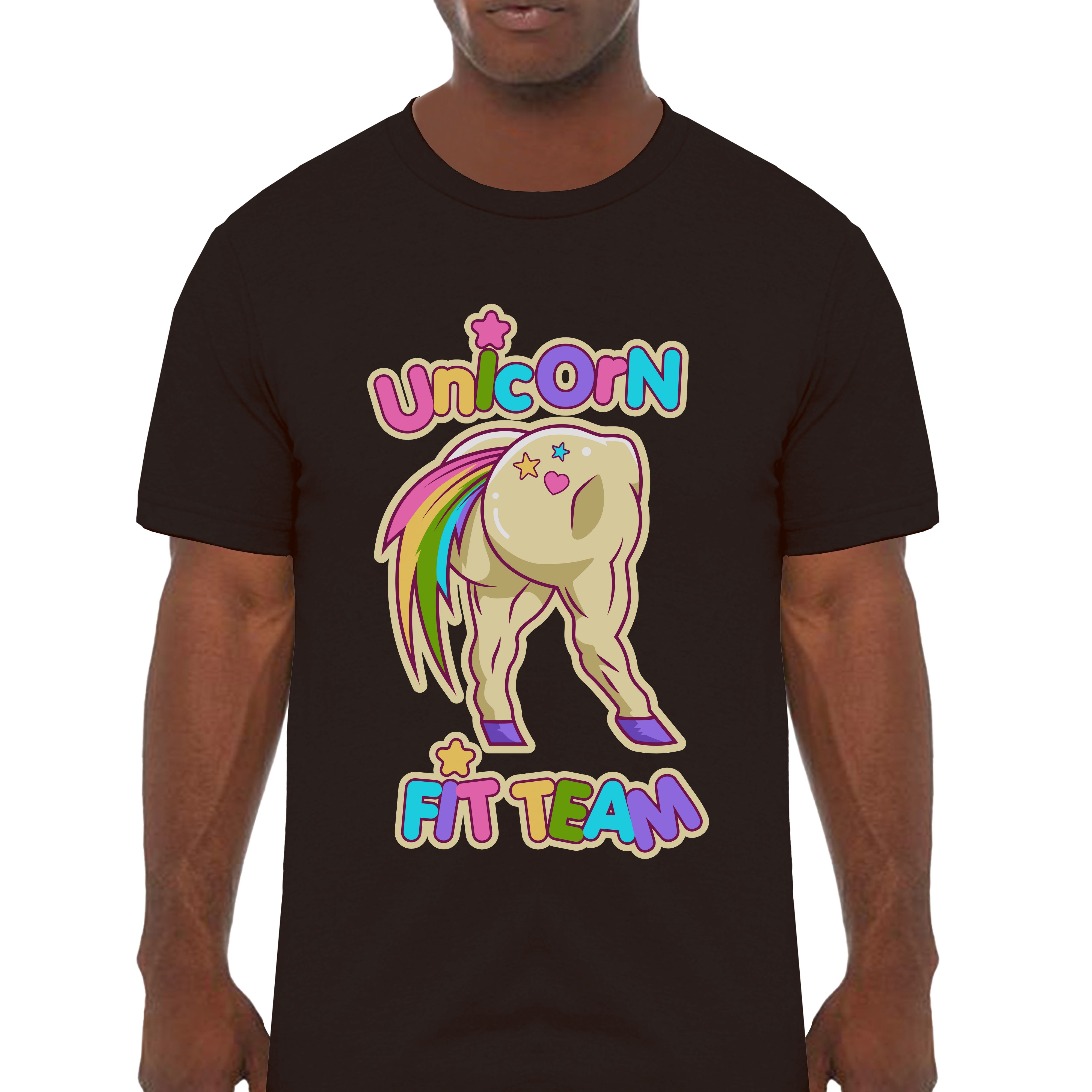 Unicorn Fit Team Gym Workout Empowering T-Shirts - Cuztom Threadz