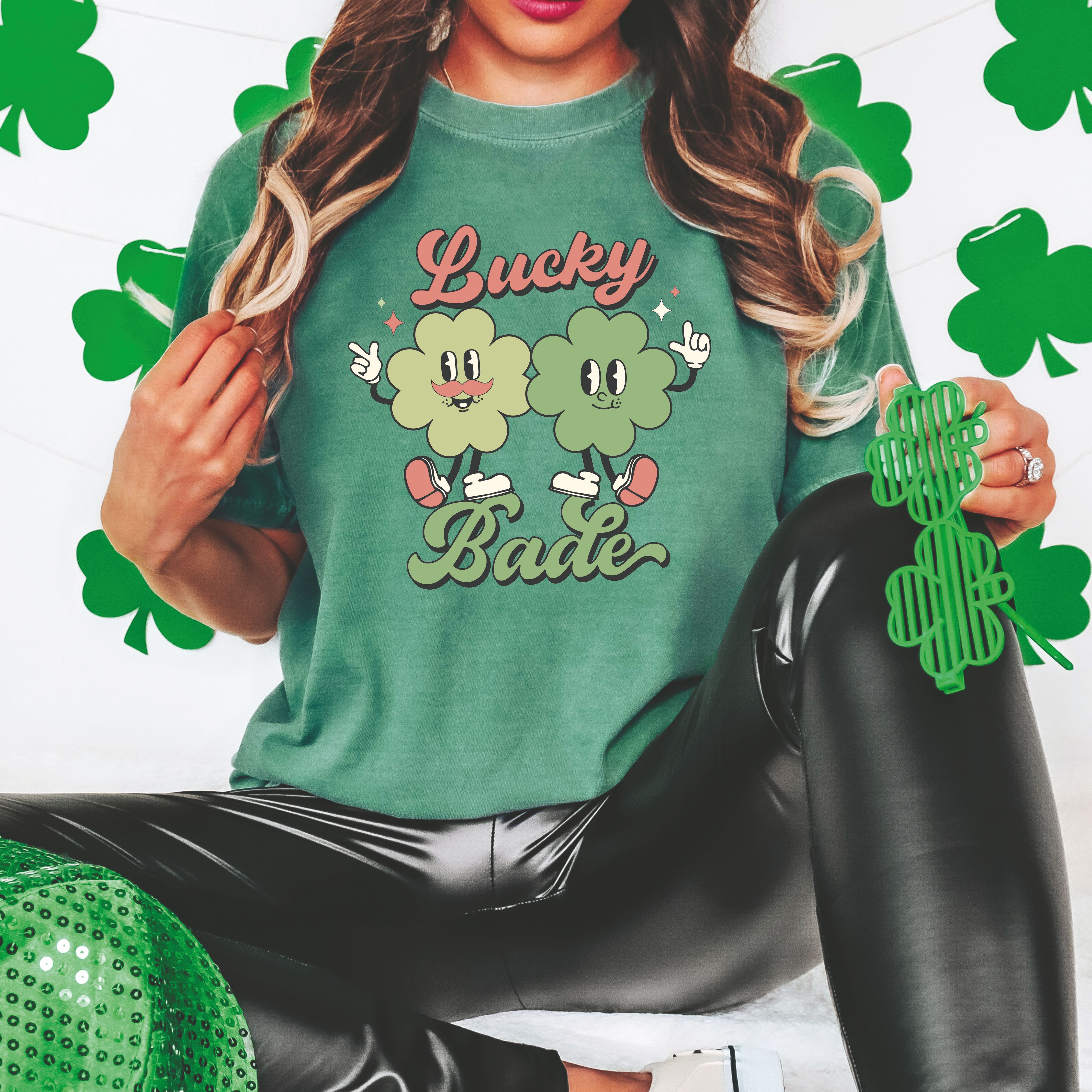 Lucky Balde St Patrick's Day T-Shirts - Cuztom Threadz
