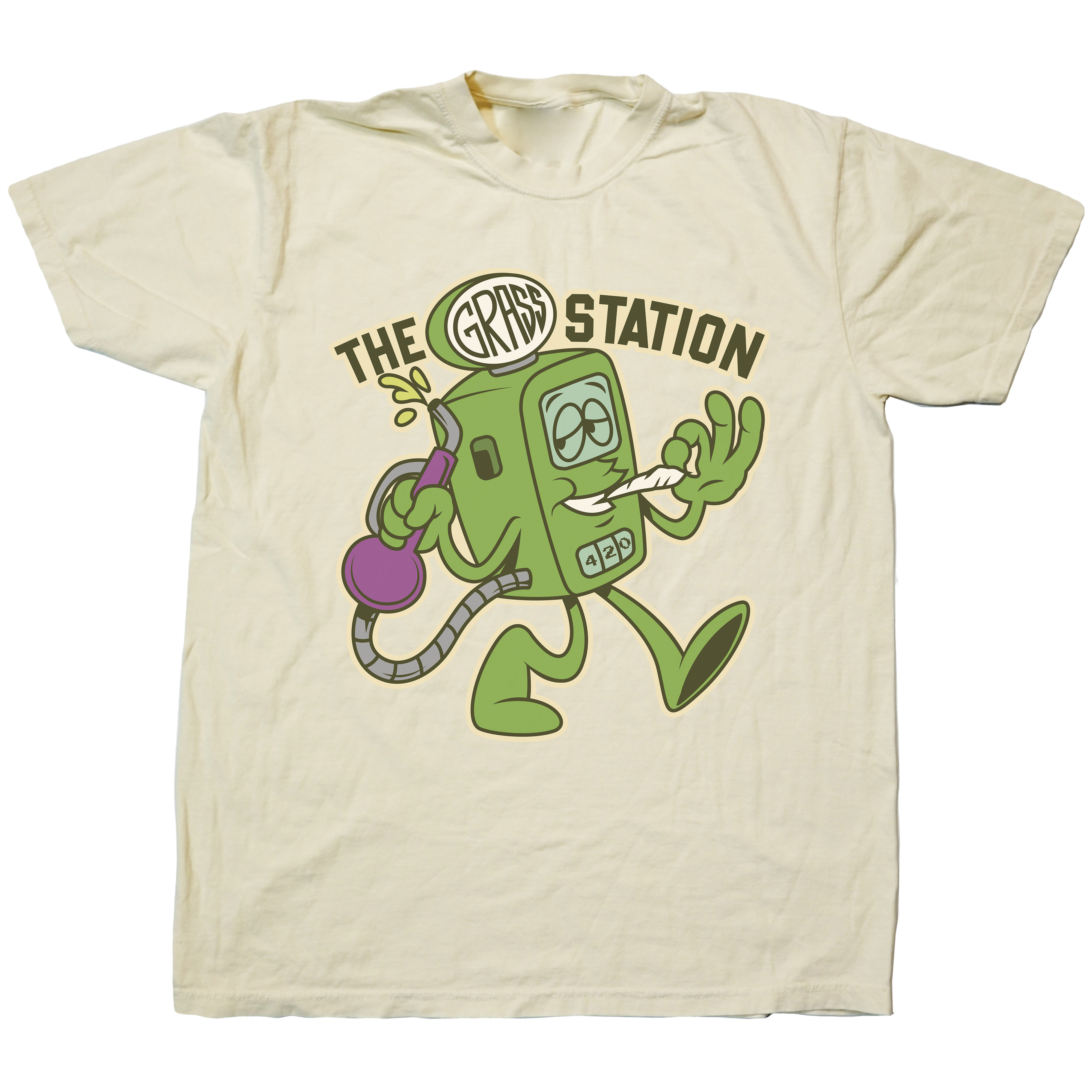 The Grass Station Classic Graphic T-Shirts - Cuztom Threadz