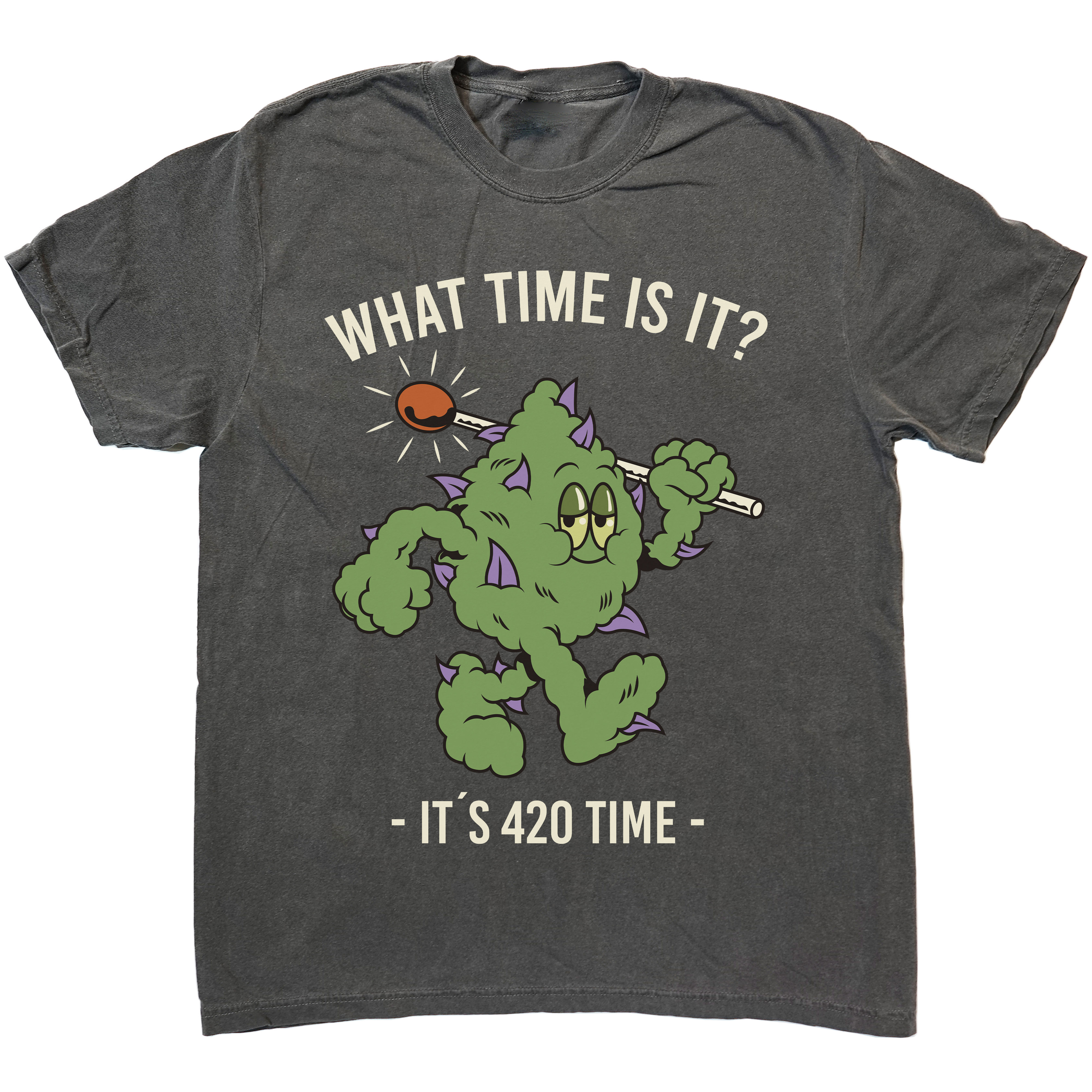It's 420 TIme Classic Graphic T-Shirts - Cuztom Threadz