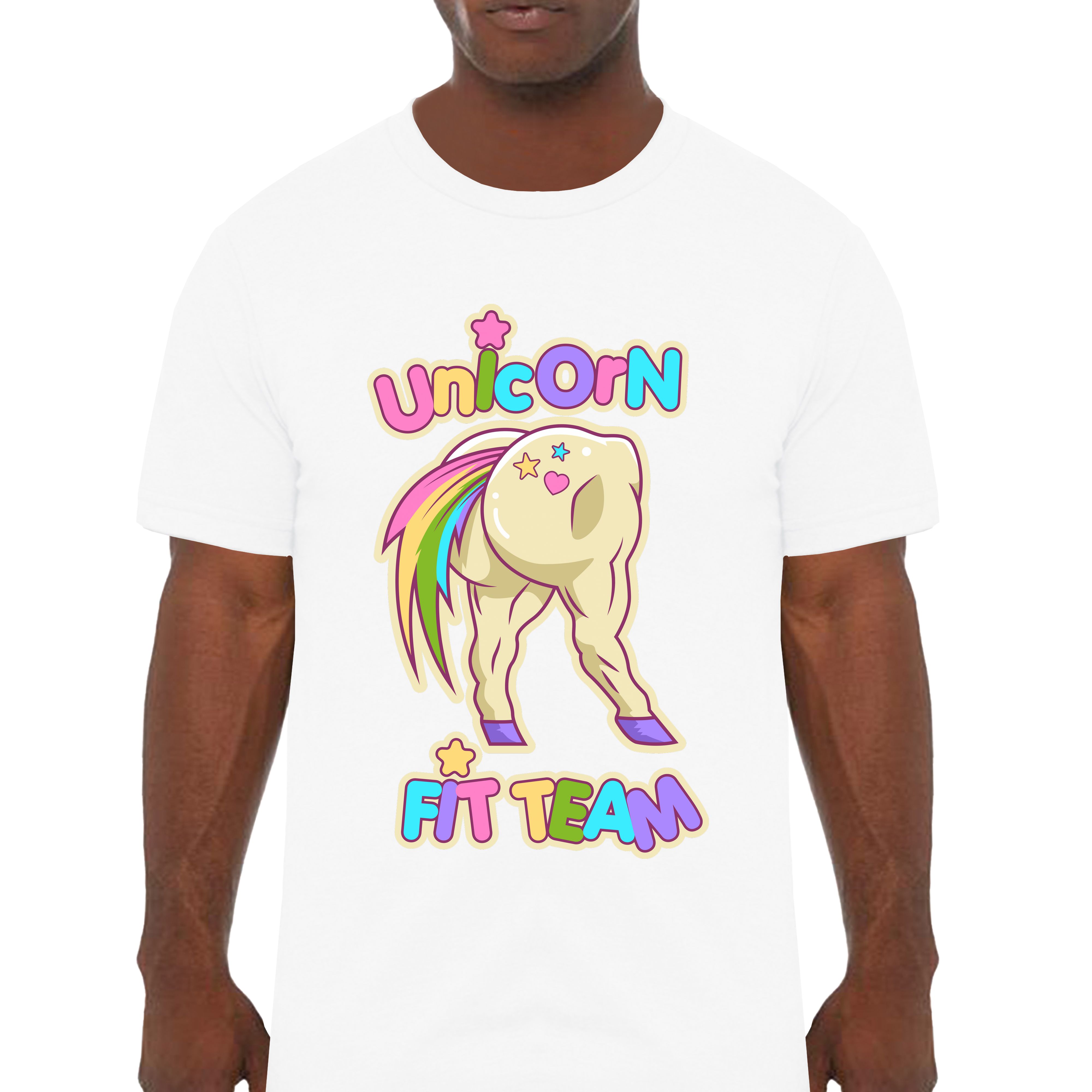 Unicorn Fit Team Gym Workout Empowering T-Shirts - Cuztom Threadz