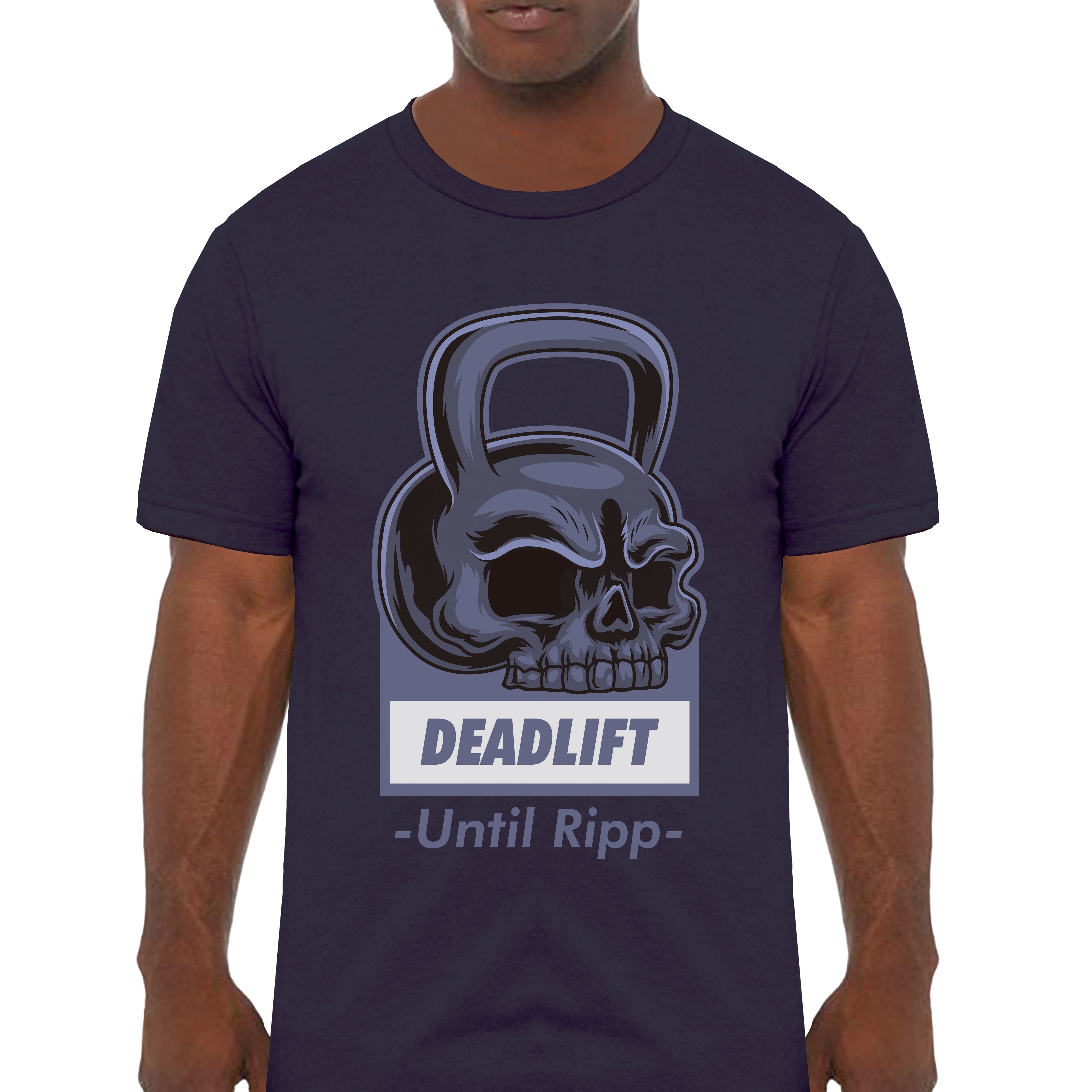 Deadlift Until Ripp Gym Workout Empowering T-Shirts - Cuztom Threadz